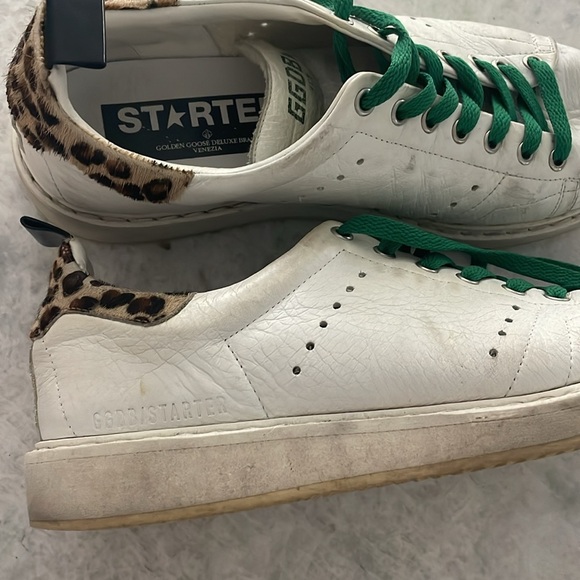 Golden Goose leather low top sneakers size 10 IT 40 - Picture 6 of 7